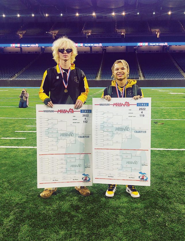 Iron Mountain’s Stroud, McGuire win wrestling titles News, Sports